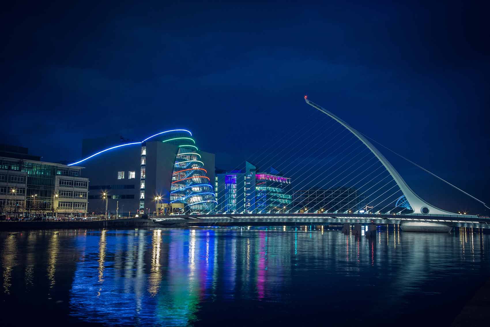 <span>Architecture</span>Dublin City at Night